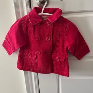 Joe fresh pink spring jacket 3-6M NWT